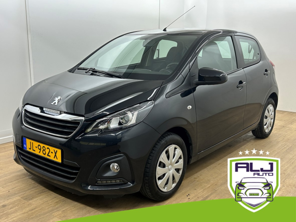 Peugeot 108 occasion 1.0 e-vti active | zwart | tweedehands peugeot 108 | airco | bluetooth audio