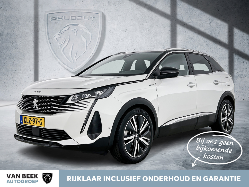 Peugeot 3008 hybrid 225 pk automaat gt | rijklaar | adaptive cruise | focal audio | leder |