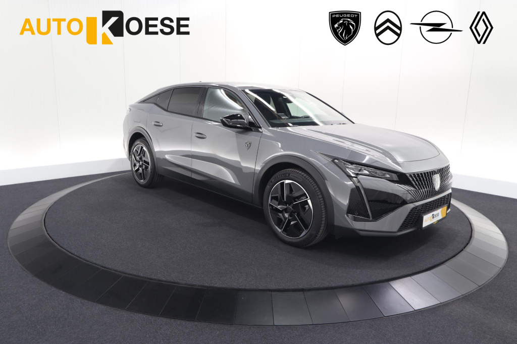 Peugeot 408 1.2 hybrid 136 e-dcs6 gt | 360 camera | elektrische kofferklep | dodehoekdetectie | alcantara stoelen
