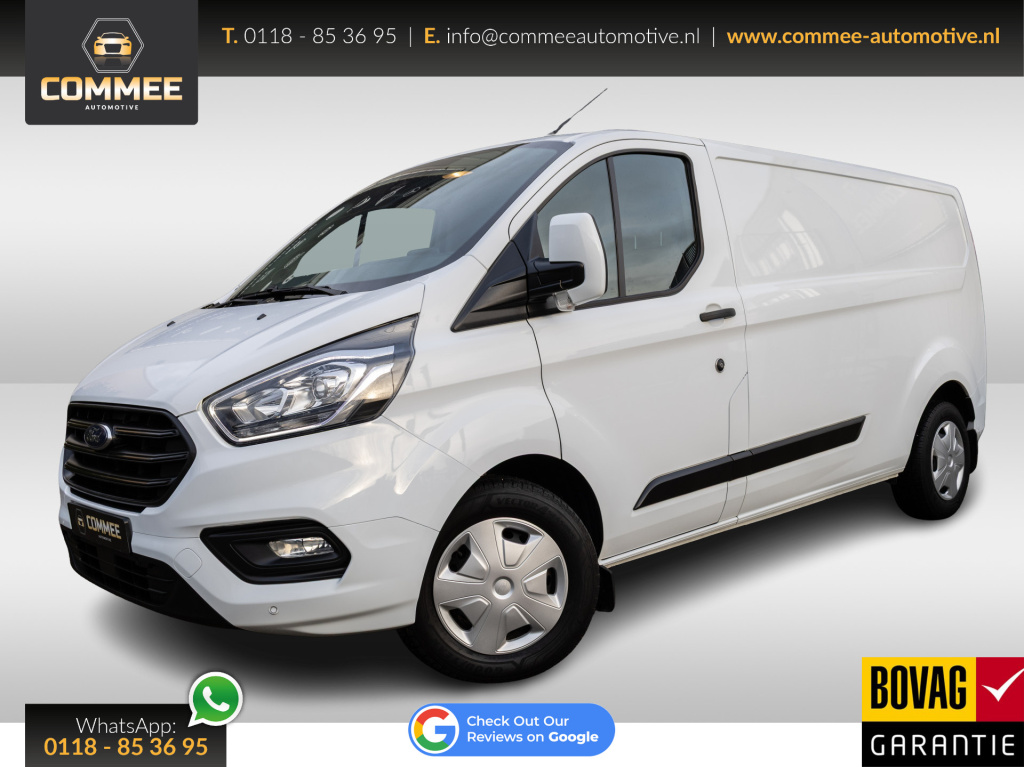 Ford Transit Custom 300 2.0 tdci l2h1 trend ac i cr.contr i trekhaak i stoelverw i verw.voorruit