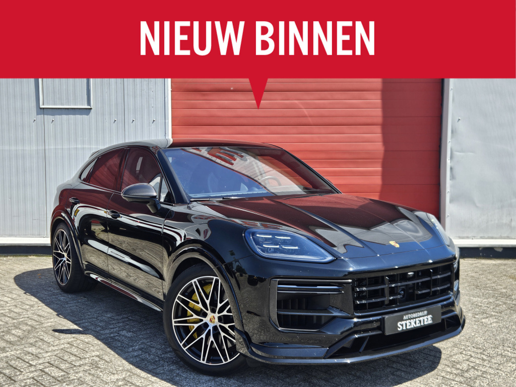 Porsche Cayenne coupé 4.0 turbo e-hybrid | keramisch | carbon pakket | sport chrono | achterasbest.