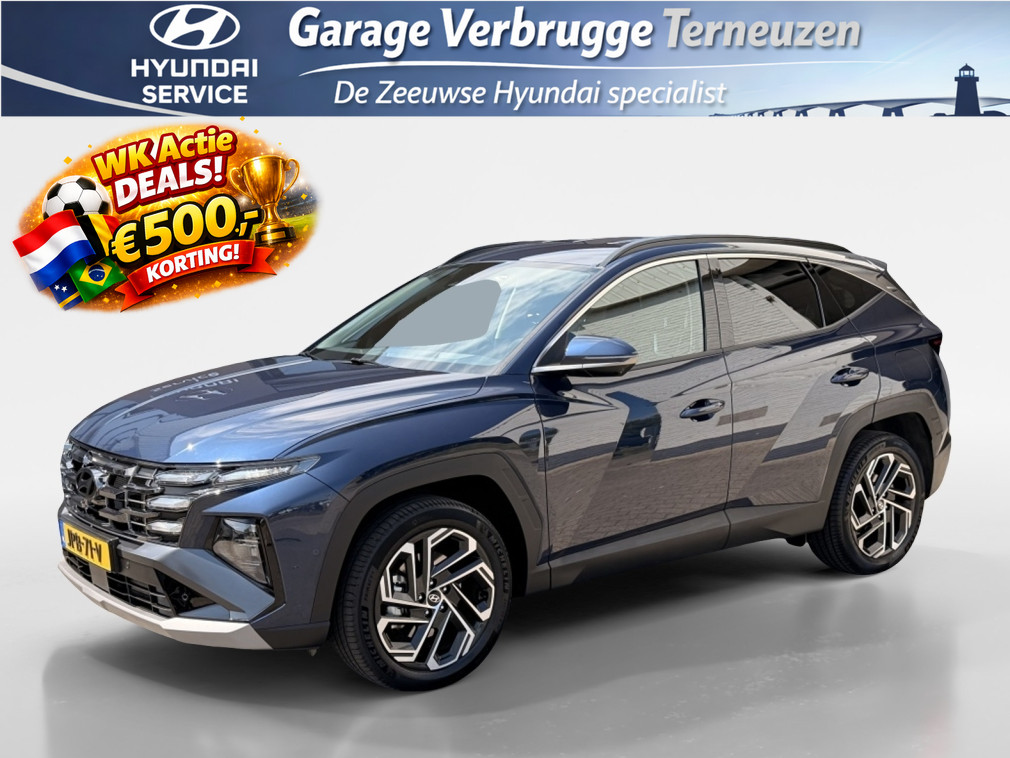 Hyundai Tucson 1.6 t-gdi hev premium | full options | navi | elek.koffer | leder | 360 camera