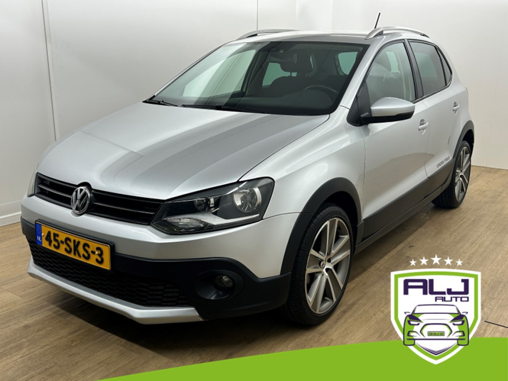 Volkswagen Polo occasion 1.4-16v cross | grijs | tweedehands volkswagen polo cross | airco | aux audio | cruise | velgen