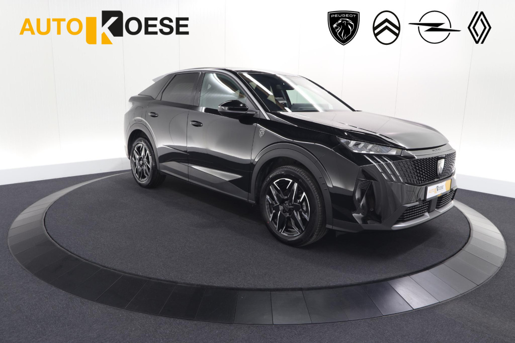 Peugeot 3008 1.2 hybrid 145 gt | adaptieve cruise control | elektrische kofferklep | alcantara stoelen | camera