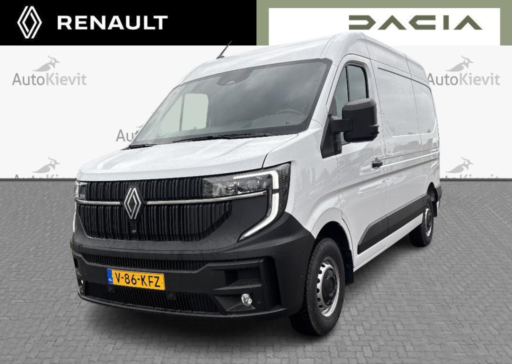 Renault Master t35 2.0 dci 130 l2h2 advance - demo / vierseizoenbanden / additionele parkeerhulp / reservewiel / draadloze oplader