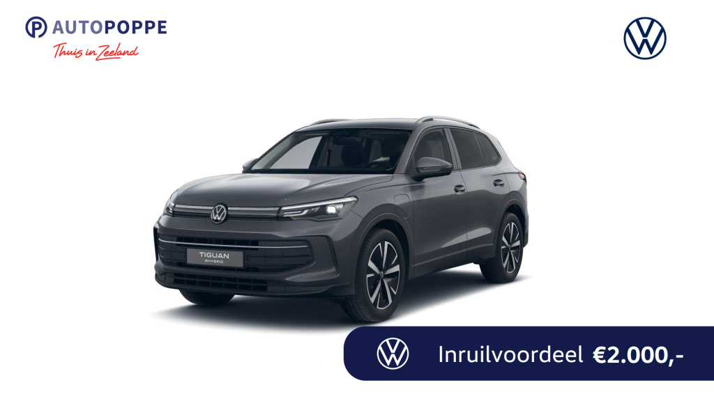 Volkswagen Tiguan limited edition 204 pk plug in hybride voordeel van € 3.500,-