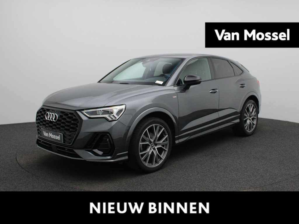 Audi Q3 sportback 35 tfsi s edition | 2x s-line | automaat | leder | apple carplay / android auto | stoelverwarming | navigatie | camera | sfeerverlichting | parkeersensoren | cruise control | elektrische achterklep | virtual cock...