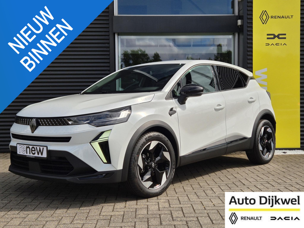 Renault Captur 1.3 mild hybrid 160 edc automaat techno camera, adaptive cruise control, stoel/stuur verw., apple/android auto