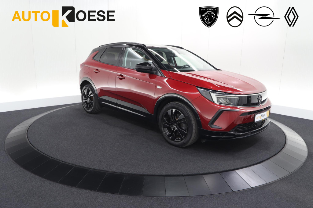 Opel Grandland 1.6 turbo plug-in hybrid gs line | adaptieve cruise control | alcantara pakket | camera | apple carplay