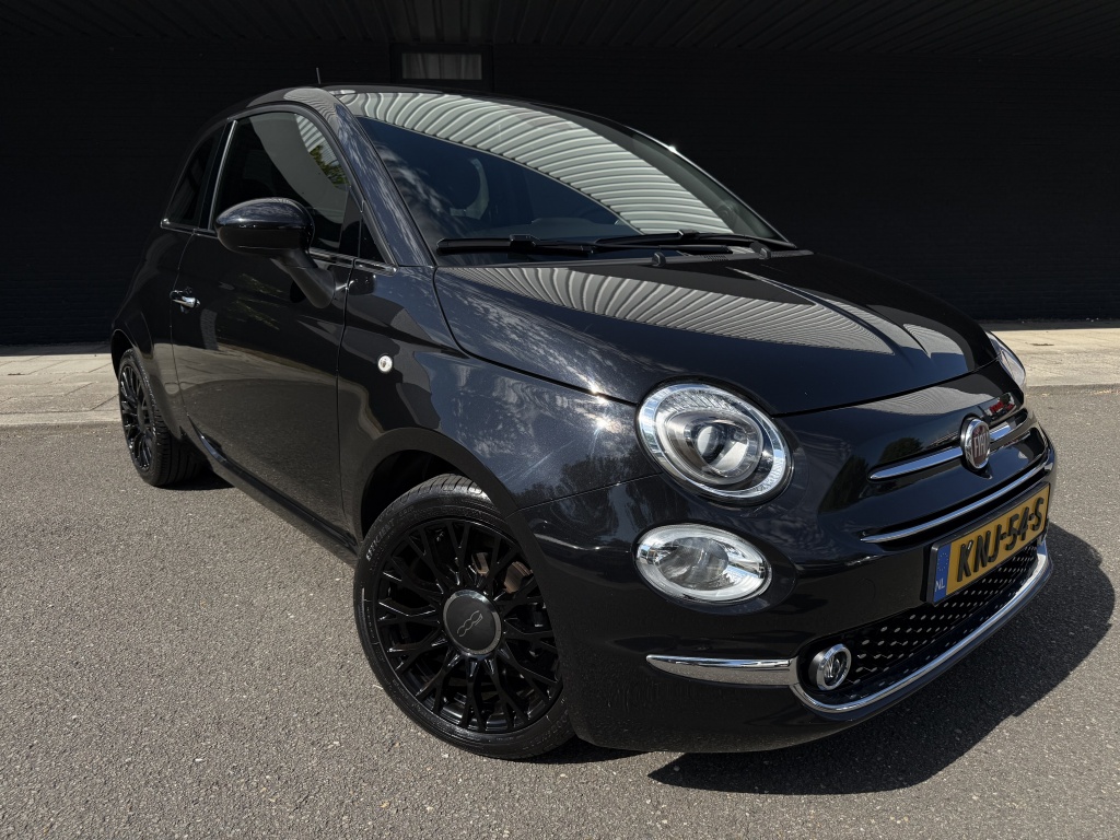 Fiat 500 1.0 hybrid lounge - lederen bekleding -