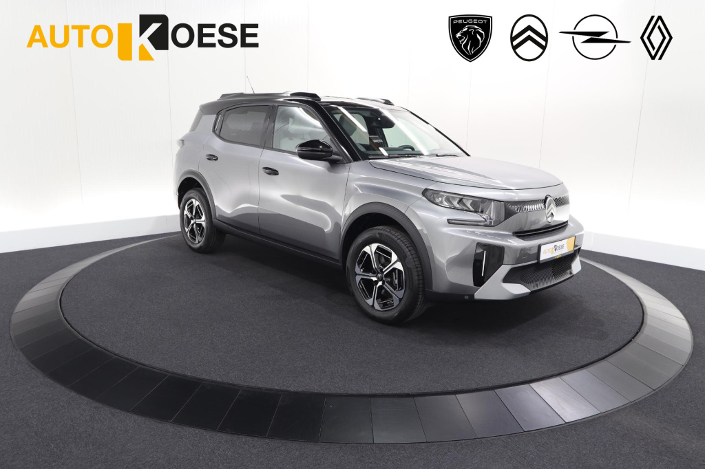 Citroen C3 Aircross 1.2 hybrid 145pk max 7p. | camera | dodehoekdetectie | navigatie
