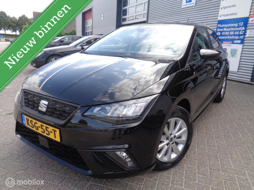 Seat Ibiza 1.0 mpi style/airco ecc/led/lm velgen/pdc/apple carplay/full link