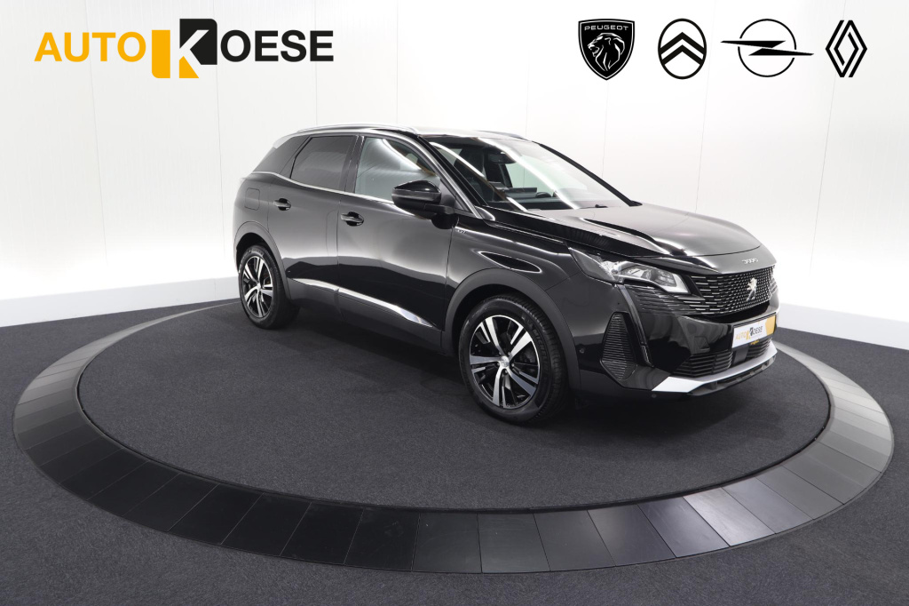 Peugeot 3008 puretech 130 eat8 gt | dodehoekdetectie | adaptieve cruise control | navigatie
