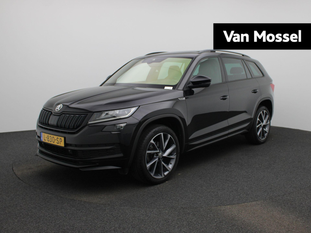 Skoda Kodiaq 1.5 tsi sportline business | panoramadak | trekhaak | sfeerverlichting | apple carplay / android auto | matrix | camera | canton | memory seats | stoel- stuurverwarming | climate control | lichtmetalen velgen |