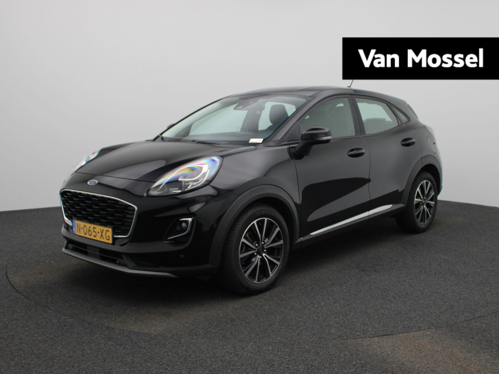 Ford Puma 1.0 ecoboost hybrid titanium x | navigatie | stoel/stuur verwarming | camera | apple carplay / android auto | climate control | bluetooth | dab | cruise control | airco | parkeersensoren | lichtmetalen velgen |