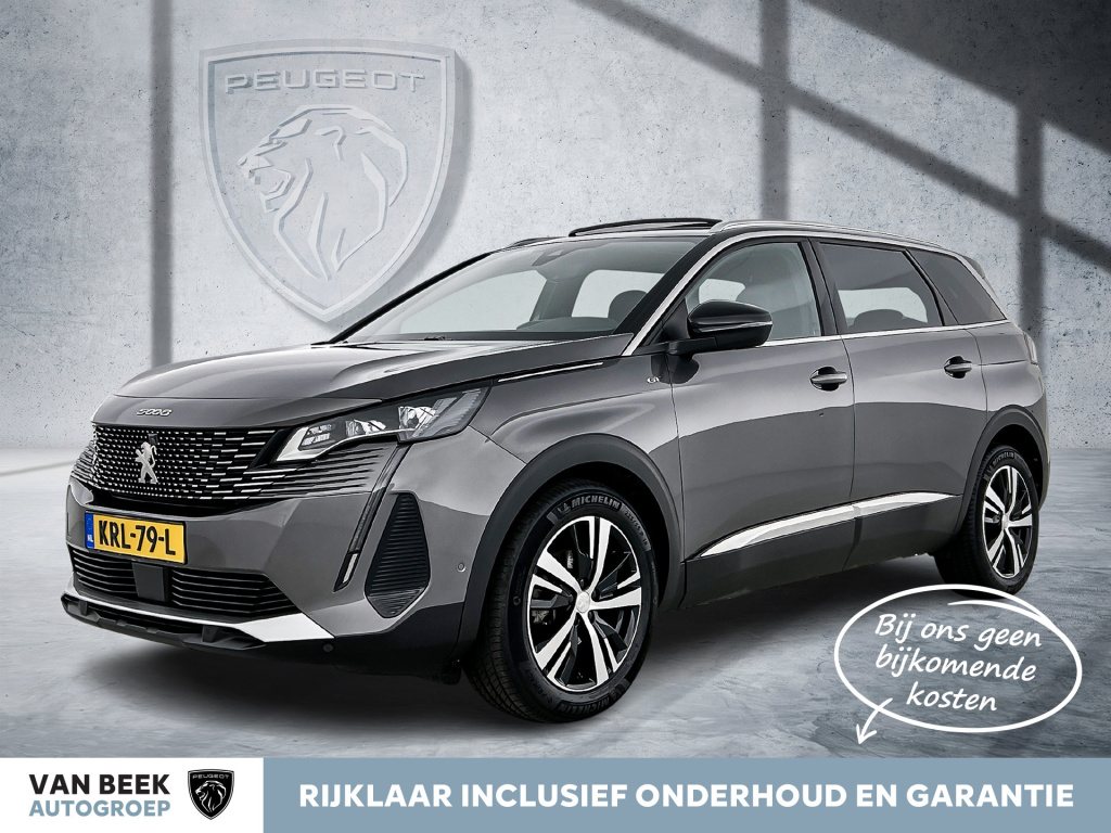 Peugeot 5008 130pk automaat gt | rijklaar | leder | panorama dak | trekhaak |