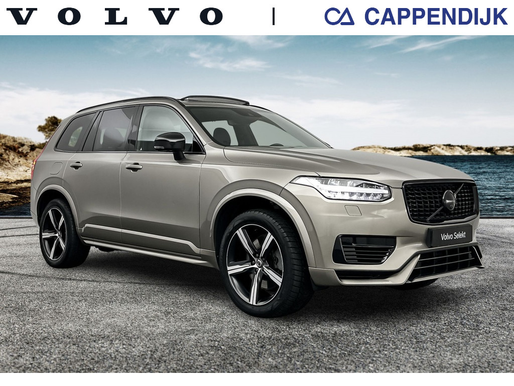 Volvo XC90 t8 390pk r-design | full options !! b&w| luchtvering| trekhaak