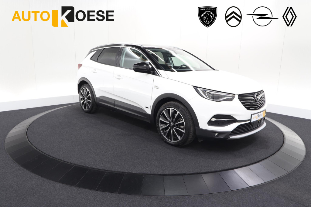 Opel Grandland 1.6 turbo plug-in hybrid 4x4 ultimate | leder-pakket | elektrische kofferklep | 360 camera | adapieve cruise control
