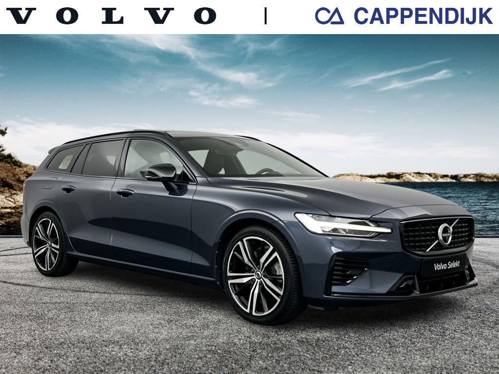 Volvo V60 t6 398pk recharge awd plus dark| long range| pano| 360camera| trekhaak|