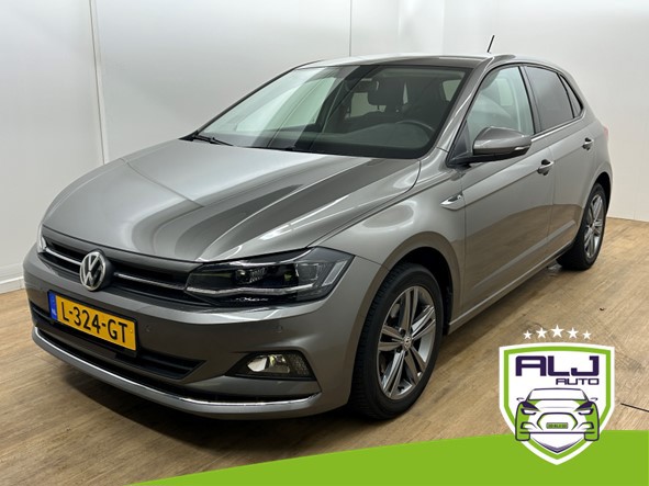 Volkswagen Polo occasion 1.0 tsi highline business r | grijs | tweedehands volkswagen polo | airco | carplay | camera | stoelverw.