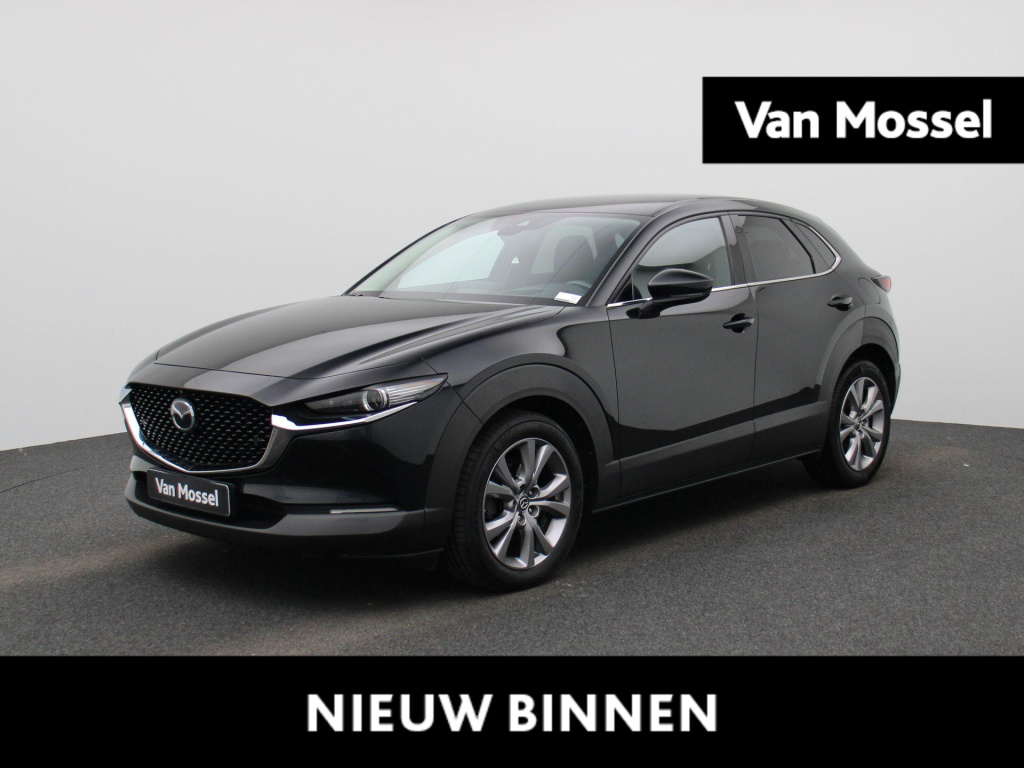 Mazda Cx-30 2.0 e-skyactiv-x m hybrid comfort | bose | apple carplay / android auto | navigatie | climate control | parkeer sensoren | dab | stoel/stuur verwarming | camera | lmv | adaptive cruise control  | lichtmetalen velgen |