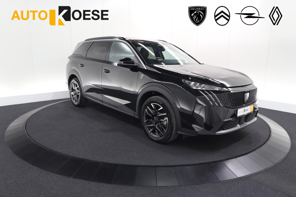 Peugeot 5008 1.2 hybrid 136 gt 7p | adaptieve cruise control | camera | elektrische kofferklep | stoelverwarming