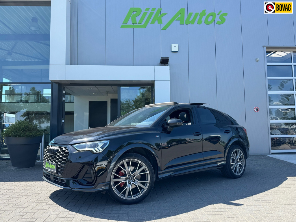 Audi Q3 sportback 35 tfsi s-line 3x * panoramadak * lederen sportstoelen * matrix led