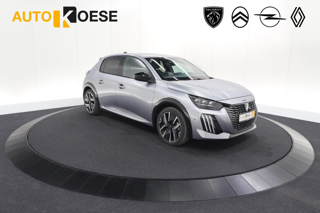 Peugeot 208 ev gt 54 kwh | 95,7% soh | 11 kw lader | 360 camera | alcantara pakket | navigatie