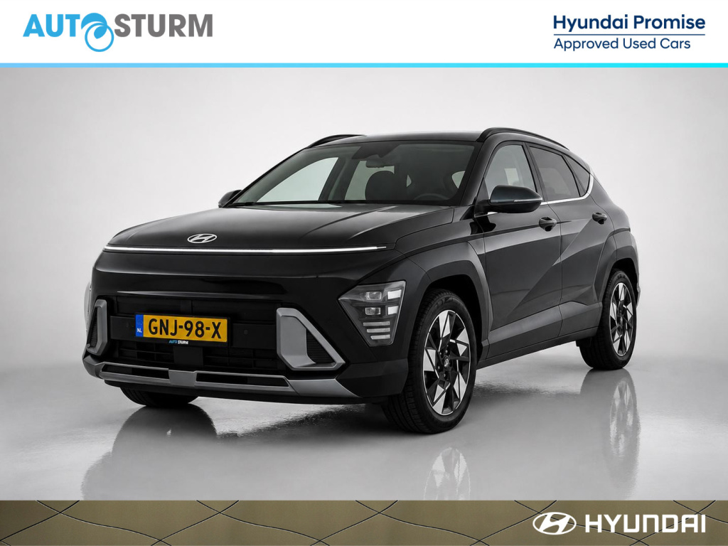 Hyundai Kona 1.6 gdi hev comfort smart nl-auto, 1e-eigenaar incl. trekhaak afneembaar!