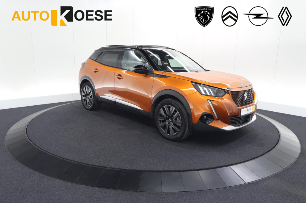 Peugeot E-2008 ev gt pack 50 kwh | 92,6% soh | panoramadak | adaptieve cruise control | alcantara bekleding