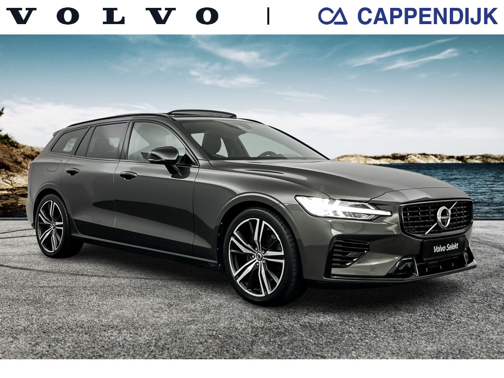 Volvo V60 t6 340pk recharge r-design| pano| b&w sound| adap.cruise| 360cam