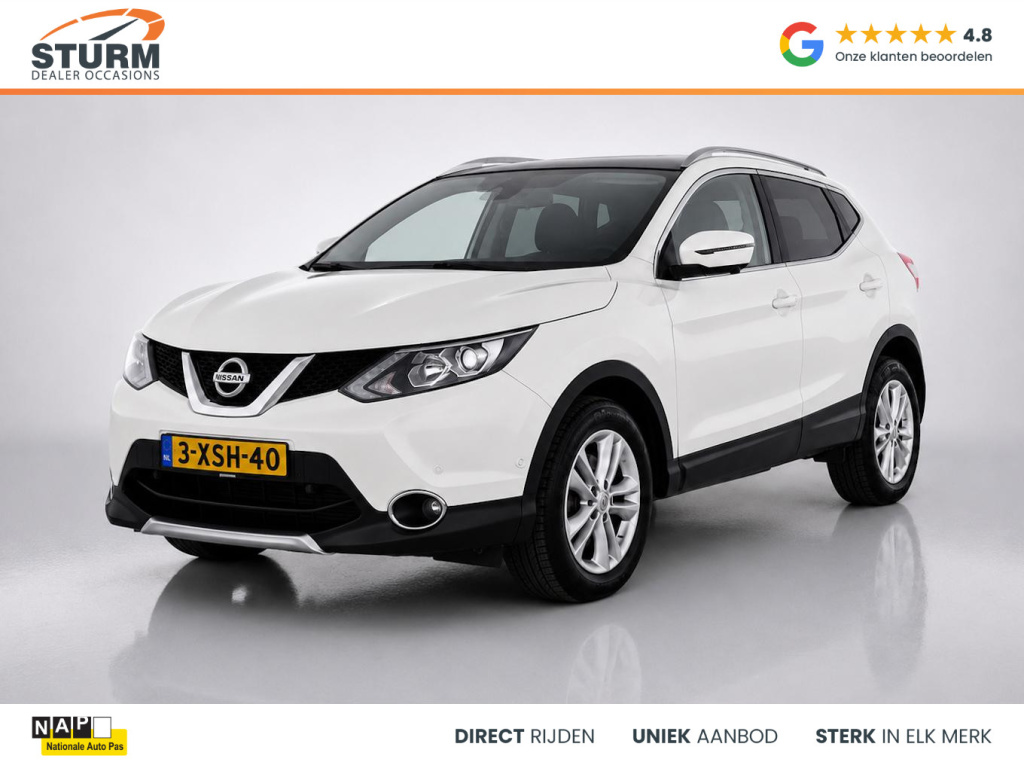 Nissan Qashqai 1.2 tekna automaat incl. trekhaak!