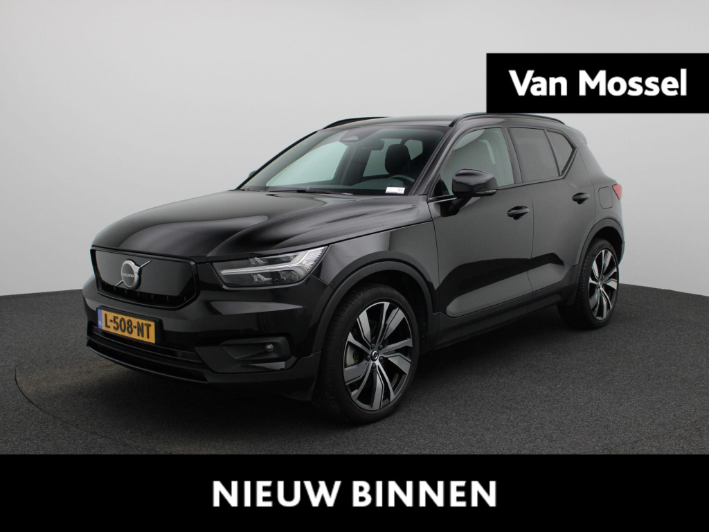 Volvo XC40 recharge p8 awd r-design | automaat | apple carplay / android auto | virtual cockpit | stoel- stuurverwarming | elektrische achterklep | achteruitrijcamera | navigatie | climate control | cruise control | lichtmetalen velg...