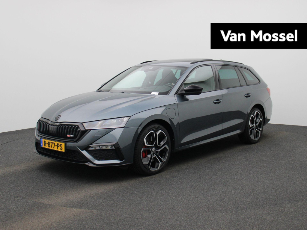 Skoda Octavia combi 1.4 tsi rs iv phev business | automaat | panorama dak | virtual cockpit | matrix led | stoel verwarming | navigatie | apple carplay / android auto | sportstoelen | lichtmetalen velgen | parkeersensoren | keyless star...