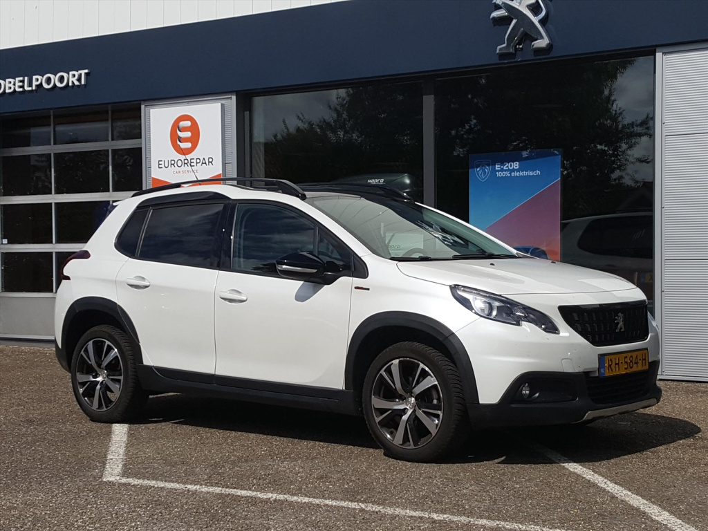 Peugeot 2008 1.2 puretech 110pk gt-line | navi | bt | applecarplay & androidauto|camera achter|panoramadak|parkeersensoren achter|cruise&climate control | iso-fix