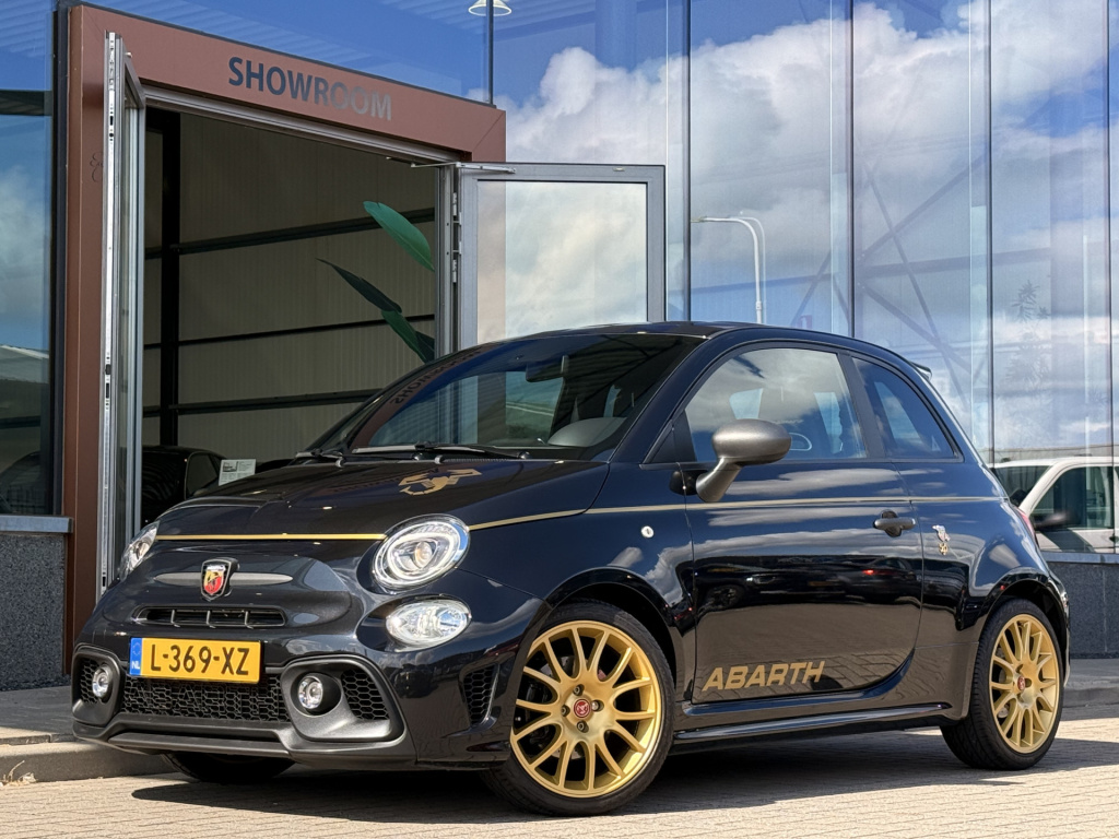 Fiat 500 1.4 t-jet abarth 595 scorpioneoro 1 of 2000 | 1e eigenaar | alcantara / leder | beats | apple carplay |