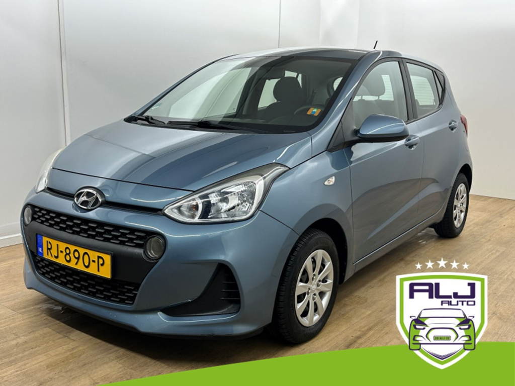 Hyundai I 10 occasion 1.0i comfort | blauw | tweedehands hyundai i10 | airco | aux | cruisecontrol