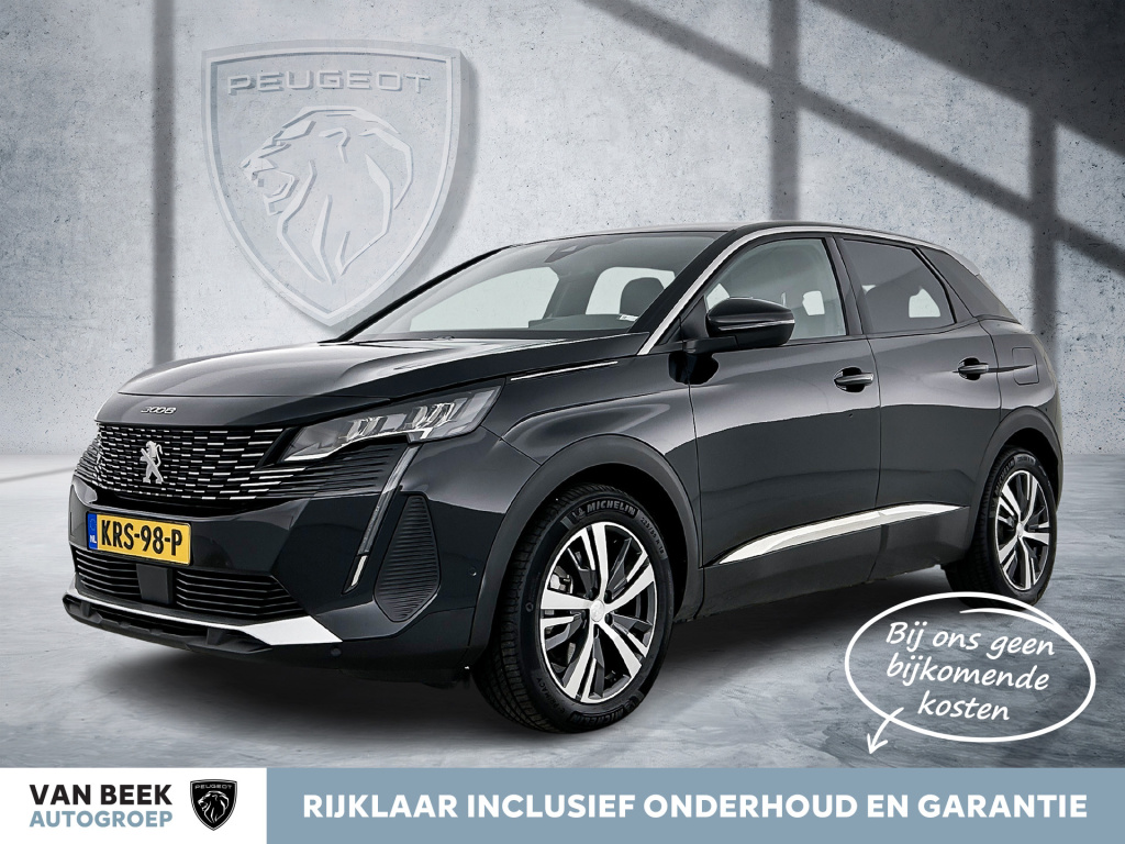 Peugeot 3008 plug-in hybrid 180pk automaat allure pack | rijklaar | adaptive cruise | keyless entry | top rear vision camera |