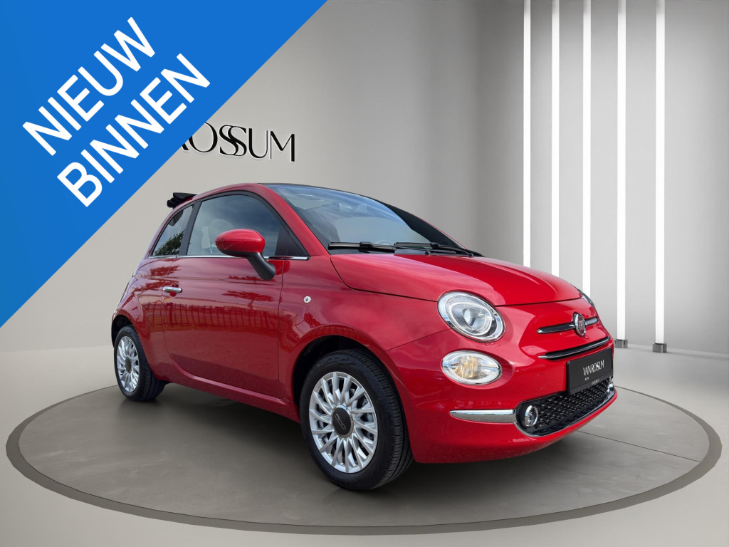 Fiat 500 C 1.0 hybrid | airco (autom) | navi | cruise c | 16 "| bluetooth |