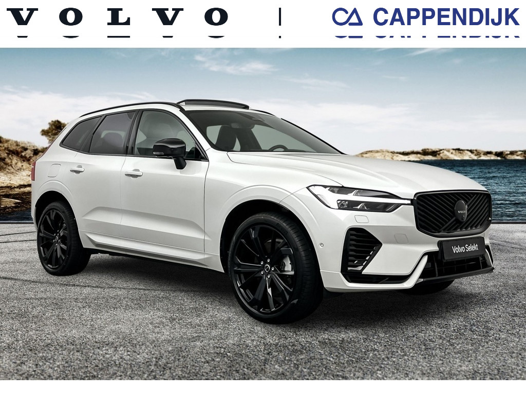 Volvo XC60 t6 398pk recharge ultra black edition| luchtvering| pano| 360camera| h&k soun