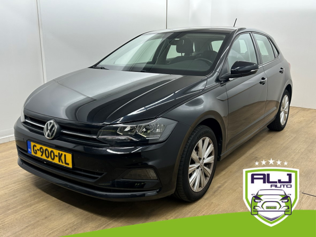 Volkswagen Polo occasion 1.0 tsi beats | zwart | tweedehands volkswagen polo | airco | cruisecontrol | carplay audio