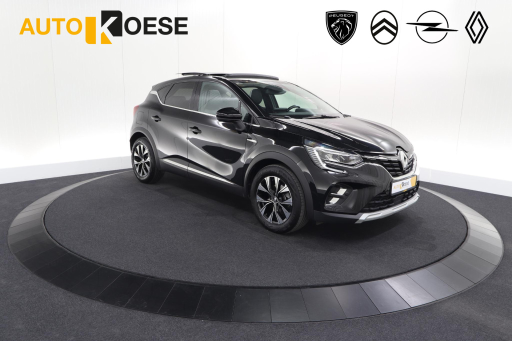 Renault Captur 1.6 e-tech full hybrid 145 techno | panoramadak | camera | adaptieve cruise control | 9.3 inch groot scherm