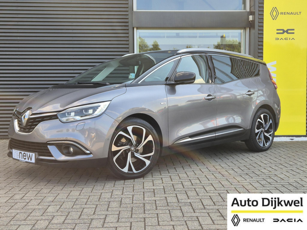 Renault Grand Scenic 1.3 tce 140 edc automaat bose 7p. camera, headup display, bose audiosystem, navigatie, massage, topmodel