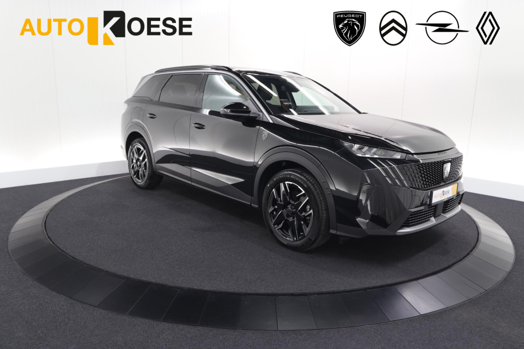 Peugeot 5008 1.2 hybrid 136 gt 7p | adaptieve cruise control | camera | elektrische kofferklep | stoelverwarming