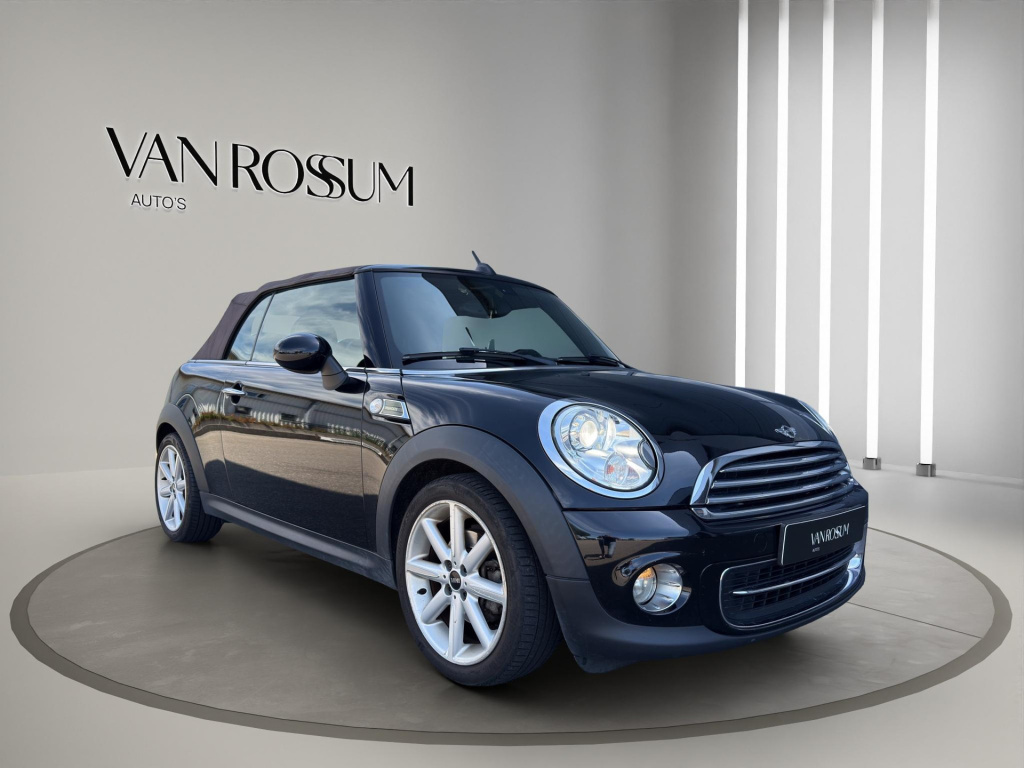 Mini Cooper Cabrio 1.6 highgate | leer | airco (clima) | cruise c | stoelverw. | 17"velg |