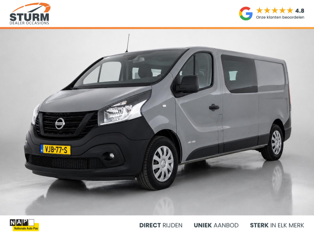 Nissan Nv300 2.0 dci 145 l2h1 acenta dubbelcabine, 6-persoons!
