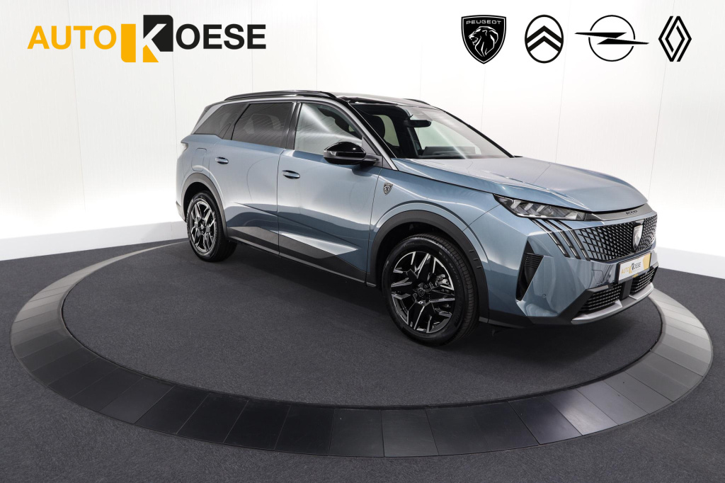 Peugeot 5008 1.2 hybrid 136 gt 7p | adaptieve cruise control | elektrische kofferklep | stoelverwarming