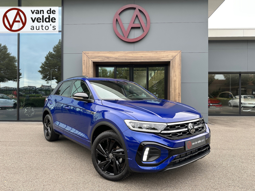 Volkswagen T-roc 1.5 tsi 150pk dsg r-line | black style | camera | keyless | elek. achterklep | dode hoek | rijklaar incl. 1 jaar bovag garantie