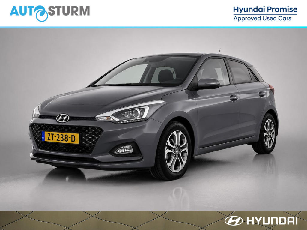 Hyundai I 20 1.0 t-gdi premium automaat nl-auto, 1e eigenaar incl. trekhaak!