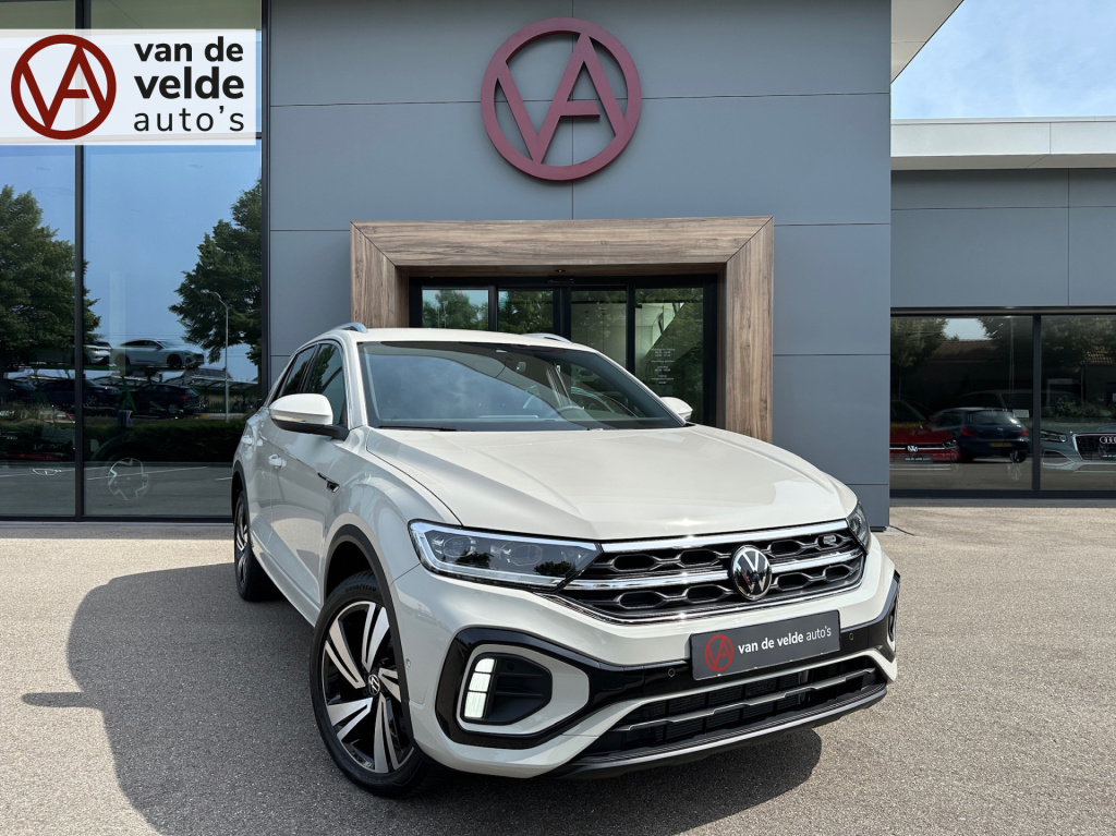 Volkswagen T-roc 1.5 tsi 150pk dsg r-line | camera | keyless | elek. achterklep | dode hoek | rijklaar incl. 1 jaar bovag garantie